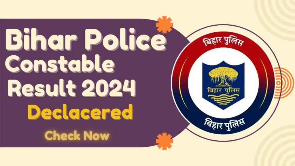 Bihar Police Constable Result 2024